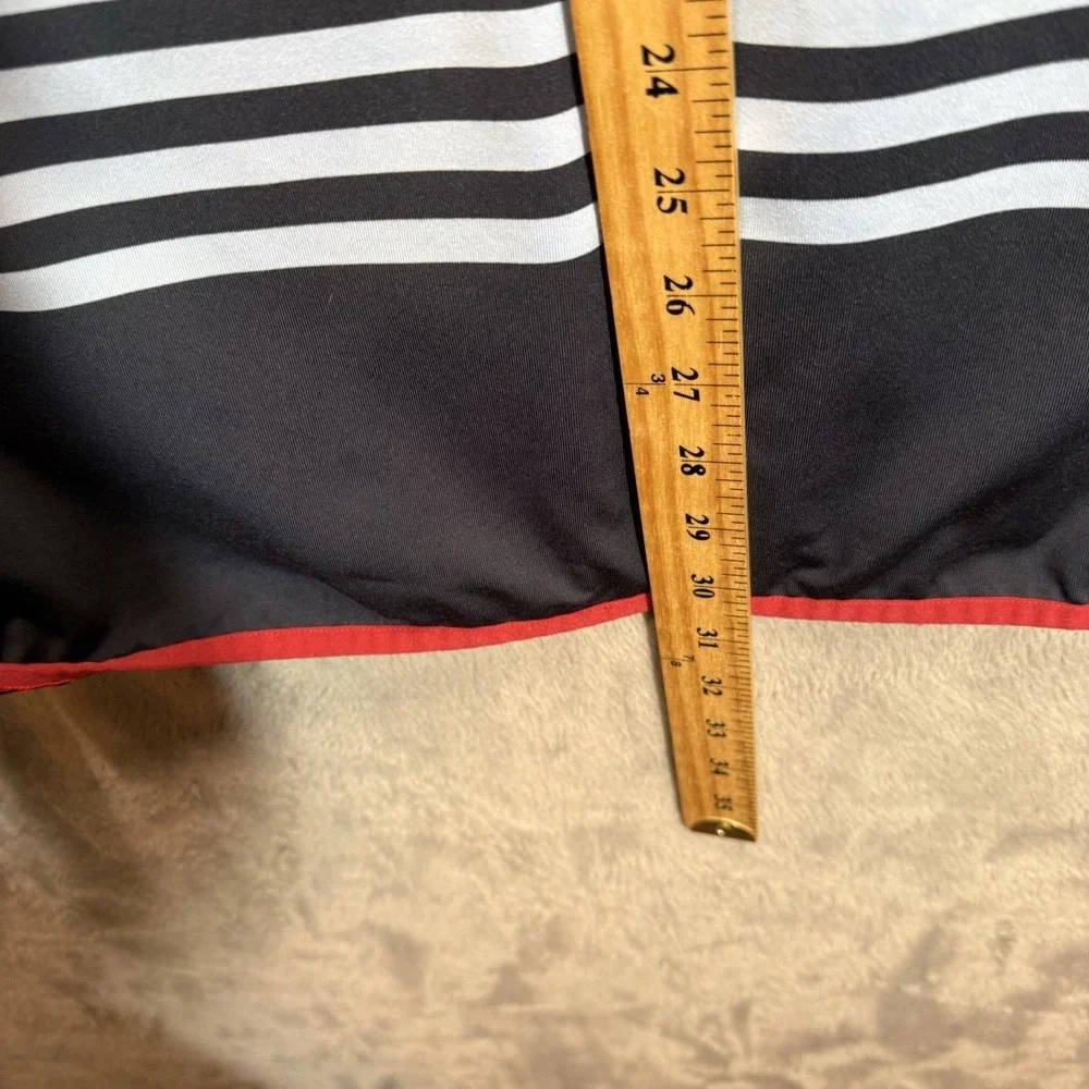 G Fore Mens L Navy 1/4 Zip Pullover Striped Golf Performance‎ Park MGM Las Vegas - Picture 6 of 7